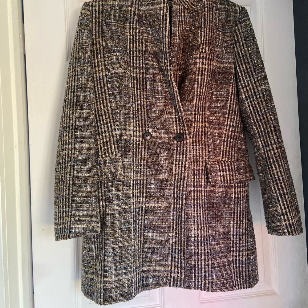 COPY - Super cool MNG trench coat (subtle multicolor) (M)